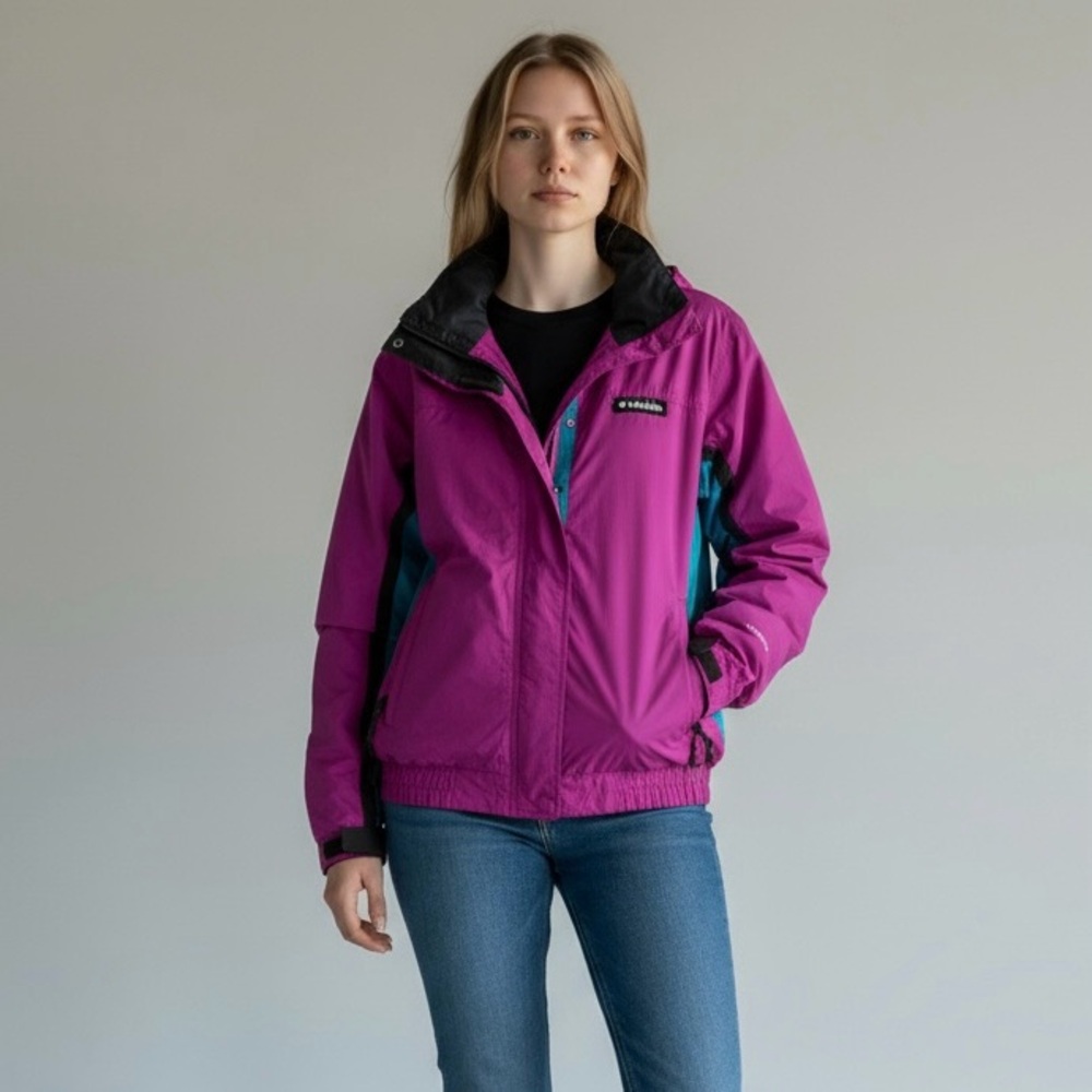 Vintage Columbia Bugaboo Color Block Ski Jacket